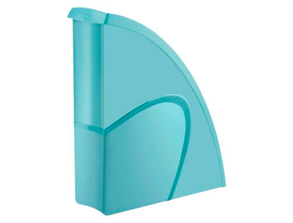 PORTE-REVUES CEP RIVIERA POLYSTYRENE CAPACITE 700F     270X310X85 MM COLORIS VERT    D'EAU