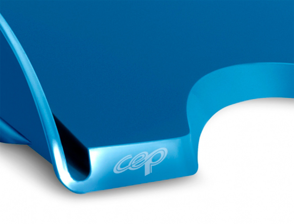 CORBEILLE   COURRIER CEP RIVIERA POLYSTYRENE ANTICHOC  SUPERPOSABLE VERTICALE /      ESCALIER 348X257X66MM BLEU