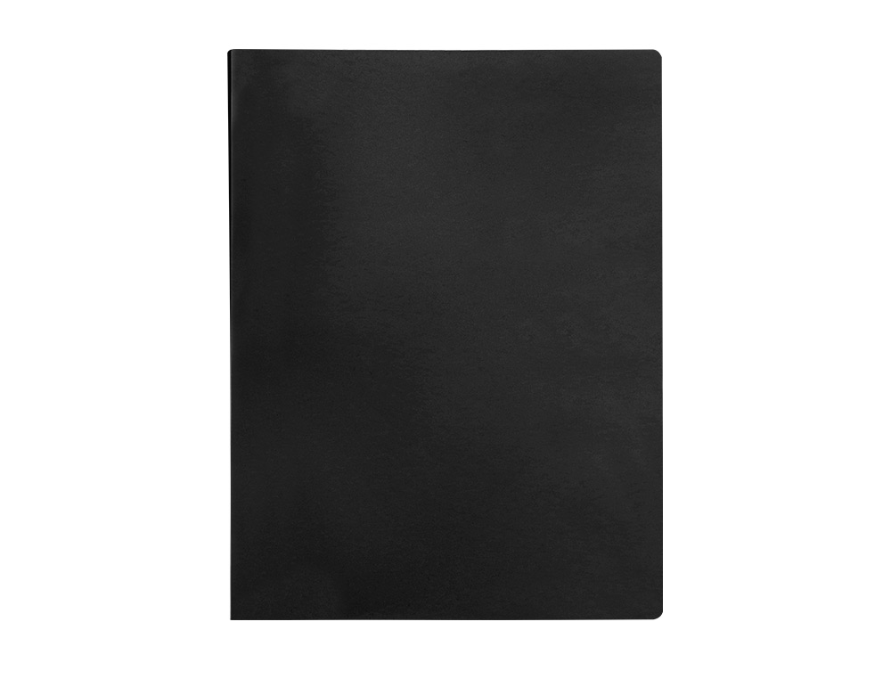 PROTEGE-DOCUMENTS LIDERPAPEL POLYPROPYLENE COUVERTURE      FLEXIBLE 40 POCHETTES FIXES   A3 COLORIS NOIR OPAQUE