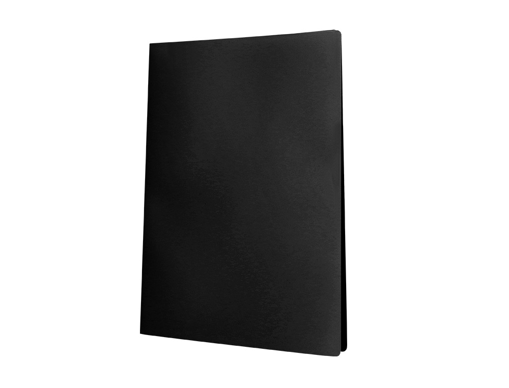 PROTEGE-DOCUMENTS LIDERPAPEL POLYPROPYLENE COUVERTURE      FLEXIBLE 40 POCHETTES FIXES   A3 COLORIS NOIR OPAQUE