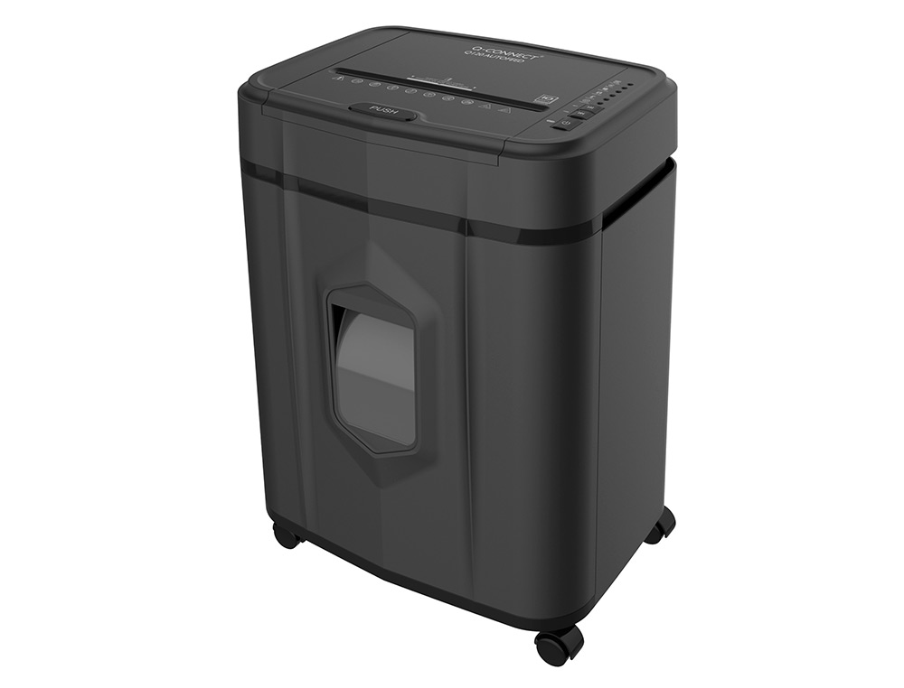 DESTRUCTEUR Q-CONNECT Q120 OCCASIONNEL VITESSE 3.5MIN A4 COUPE CROISEE 4X12 MM A4 19L  366X287X500MM 11KG
