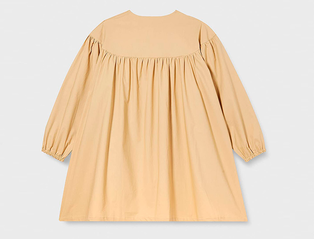 BLOUSE PEINTURE A L'ANCIENNE OZ INTERNATIONAL L-XL COTON   COLORIS BEIGE