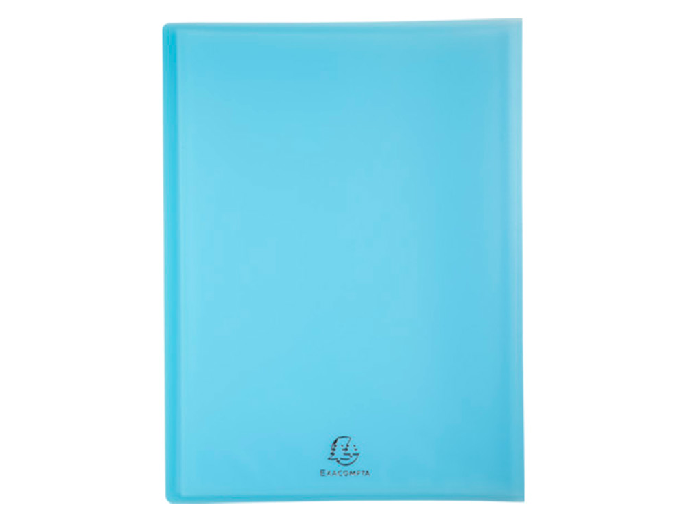 PORTE-DOCUMENTS EXACOMPTA KREACOVER A4 POLYPROPYLENE    60VUES ASSORTIMENT PASTEL