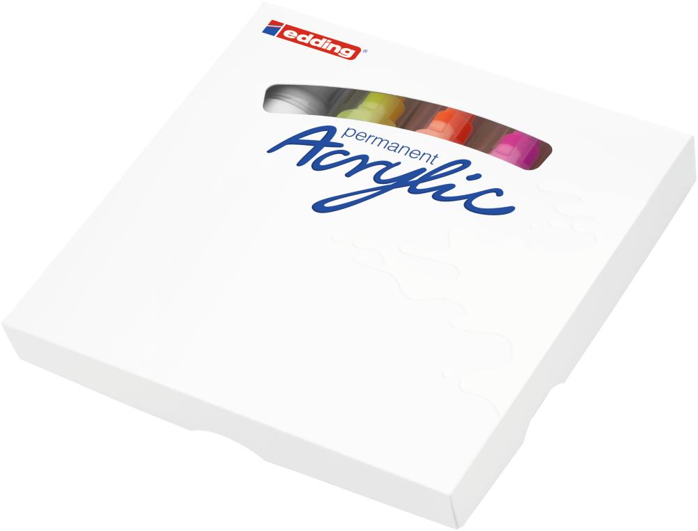 MARQUEUR EDDING 5000 BOITE DE 5 COULEURS ASSORTIS