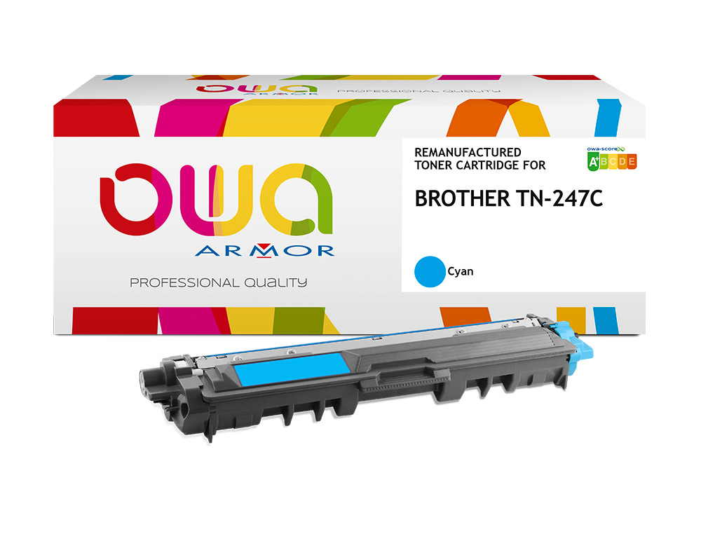 TONER Q-CONNECT COMPATIBLE BROTHER TN247C HL-L           3210/30/70 DCP-L 3510/50      MFC-L 3730/50/70 2300P CYAN