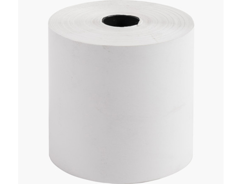 BOBINE THERMIQUE EXACOMPTA TICKETS DE CAISSE 1 PLI SANS  BPA 80X73MM MANDRIN 12MM      METRAGE 80M COLORIS BLANC