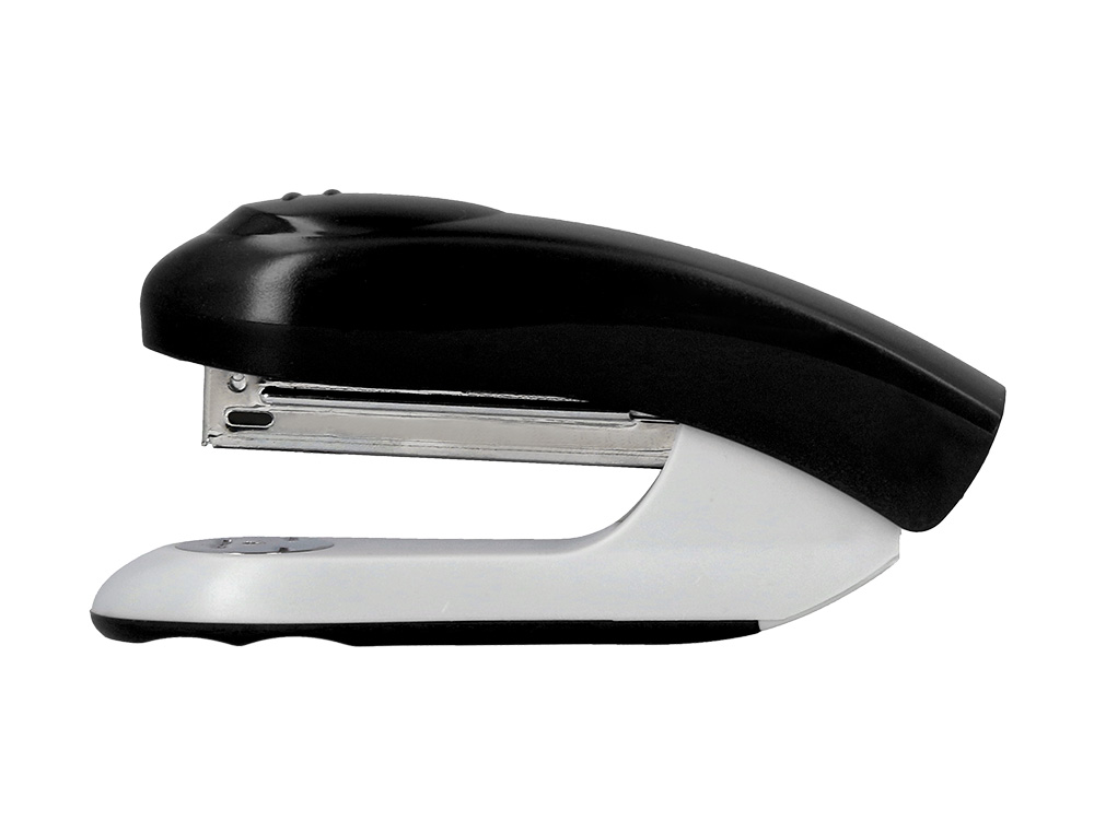 AGRAFEUSE BUREAU Q-CONNECT KF14212 PLASTIQUE CAPACITE 10 FEUILLES AGRAFES Nº10 COLORIS NOIR