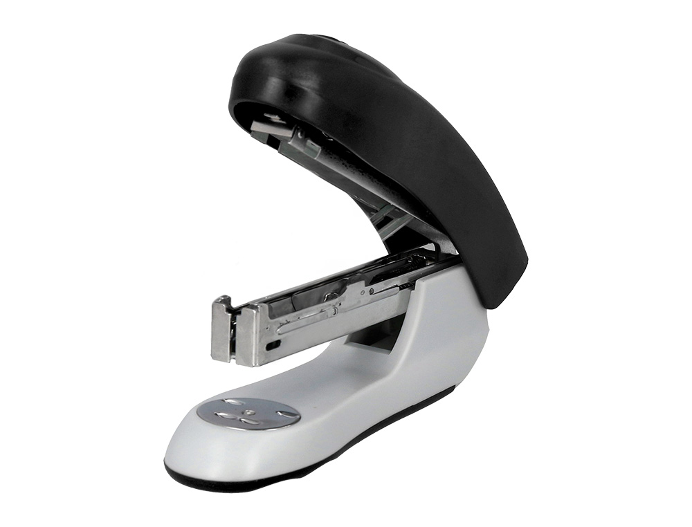 AGRAFEUSE BUREAU Q-CONNECT KF14212 PLASTIQUE CAPACITE 10 FEUILLES AGRAFES Nº10 COLORIS NOIR