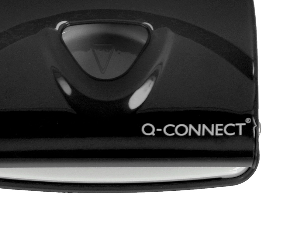 PERFORATEUR Q-CONNECT KF14217 2 TROUS OUVERTURE 2MM         CAPACITE 20 FEUILLES COLORIS  NOIR