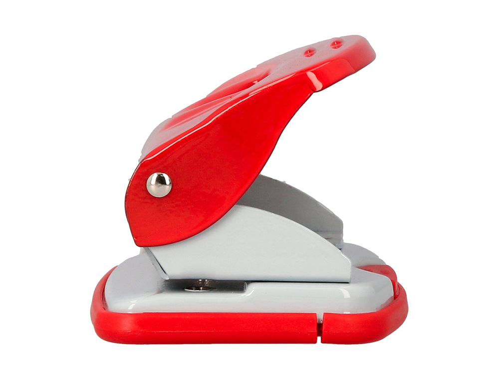 PERFORATEUR Q-CONNECT KF14219 2 TROUS OUVERTURE 2MM         CAPACITE 20 FEUILLES COLORIS  ROUGE