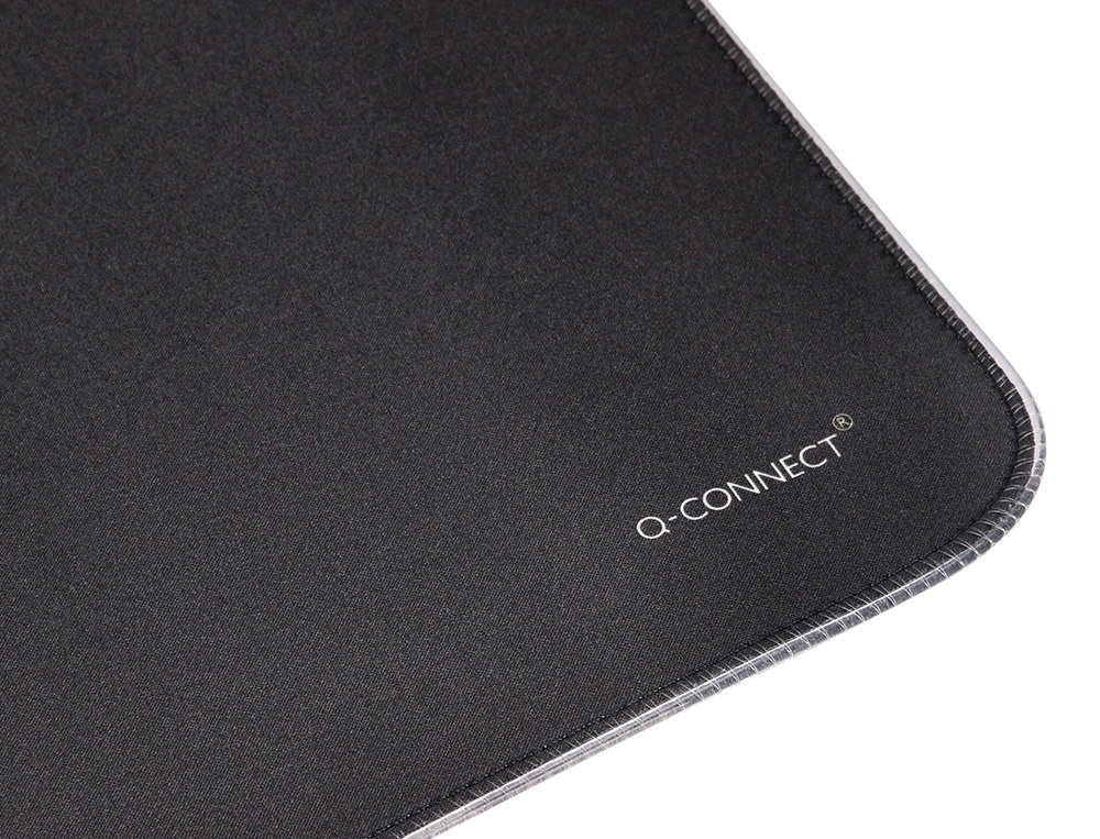 TAPIS SOURIS Q-CONNECT GAMING XXL LUMIERE LED CONNECTION    USB 800X300X4MM COLORIS NOIR