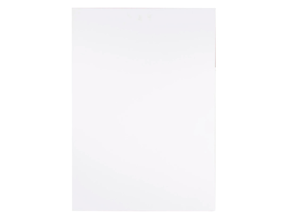CARTON PLUME LIDERPAPEL DOUBLE-FACE 100X140CM         EPAISSEUR 10MM COLORIS BLANC