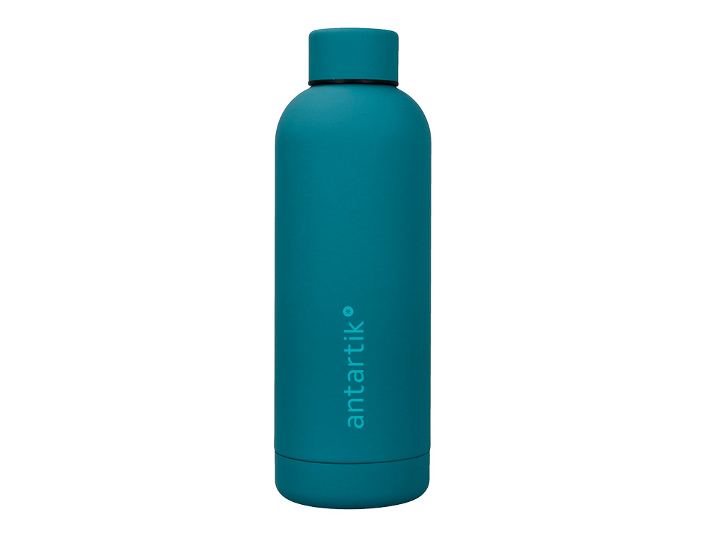 BOUTEILLE ISOTHERME ANTARTIK ACIER INOXYDABLE SANS BPA     500ML COLORIS TURQUOISE