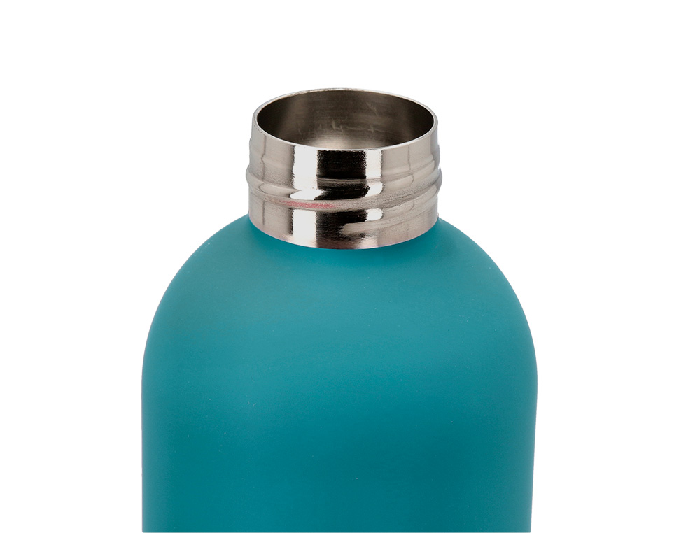 BOUTEILLE ISOTHERME ANTARTIK ACIER INOXYDABLE SANS BPA     500ML COLORIS TURQUOISE