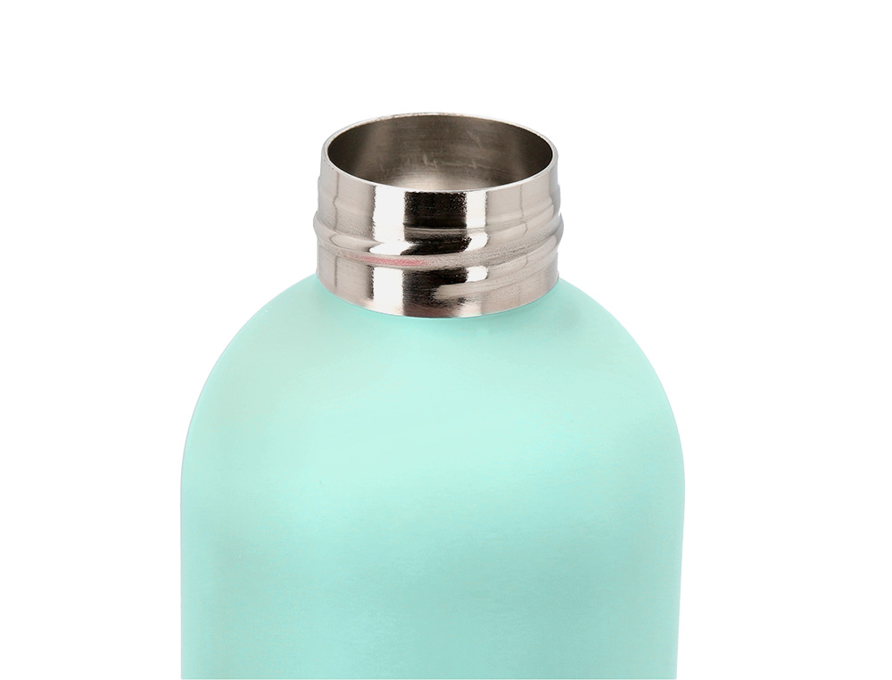 BOUTEILLE ISOTHERME ANTARTIK ACIER INOXYDABLE SANS BPA 500ML COLORIS MENTHE