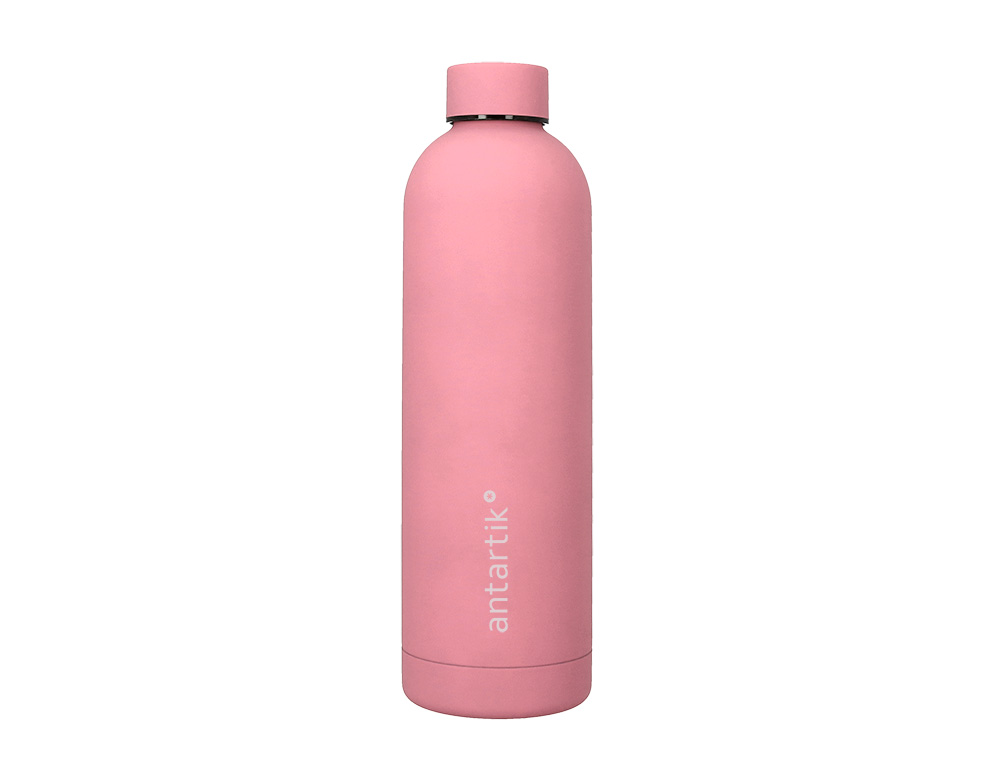BOUTEILLE ISOTHERME ANTARTIK ACIER INOXYDABLE SANS BPA 750ML COLORIS ROSE