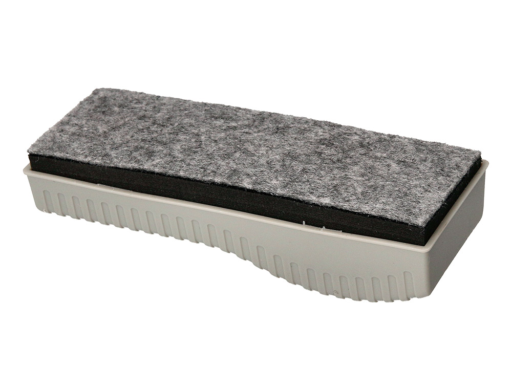 BROSSE MAGNETIQUE Q-CONNECT TABLEAU BLANC AVEC RECHANGE DE FEUTRE REMPLACABLE 15X5,5X4,5CM