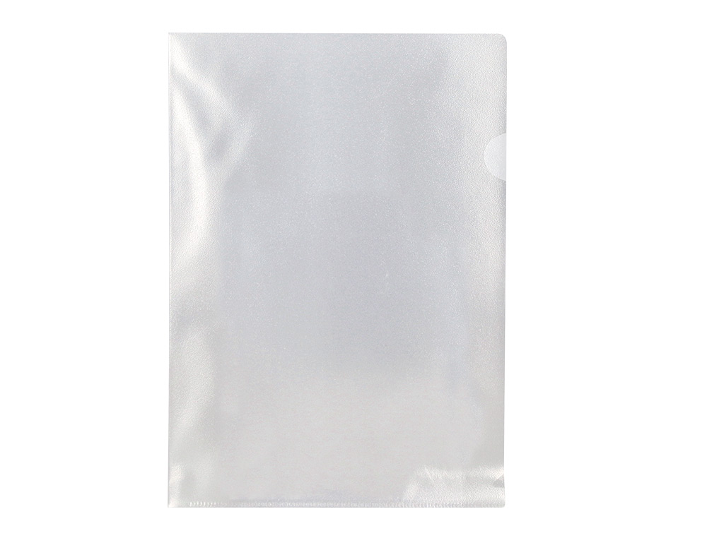 CHEMISE AVEC ONGLET Q-CONNECT 110MC COLORIS TRANSPARENT