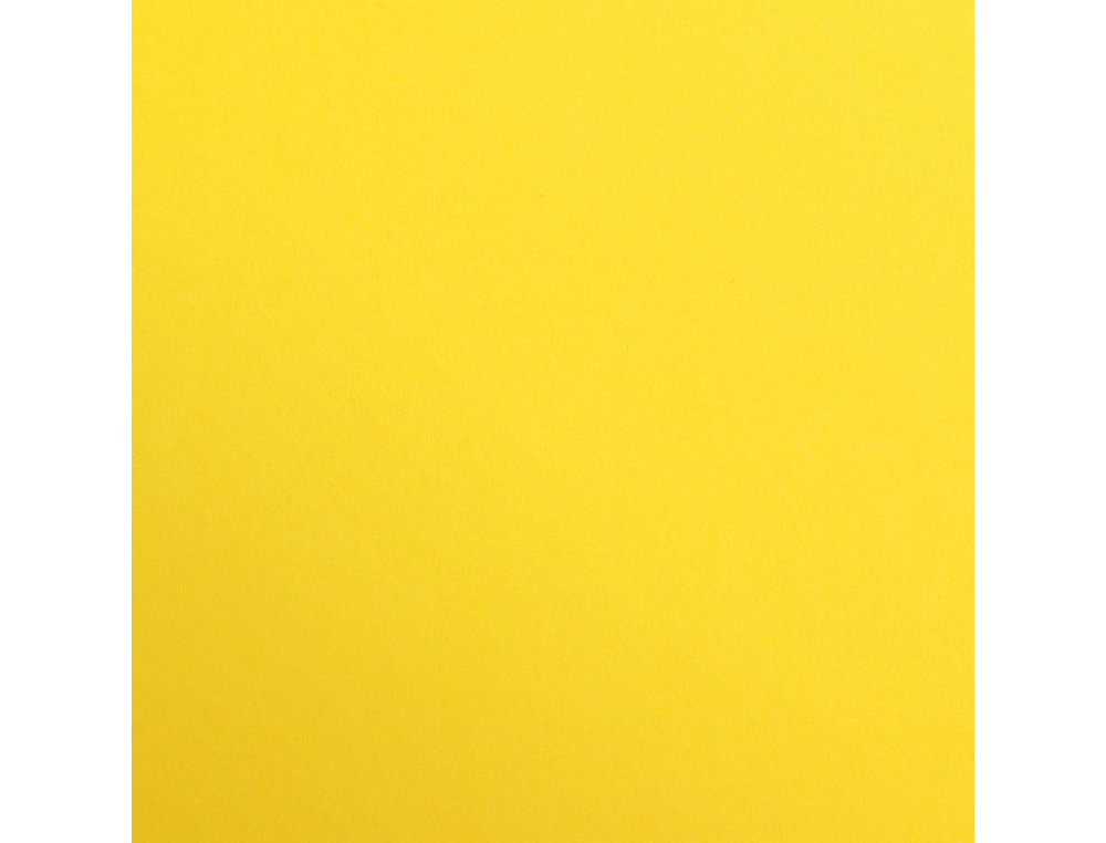 FEUILLE PAPIER CLAIREFONTAINE MAYA 270G 500X700MM COLORIS   JAUNE SOLEIL PAQUET 25 UNITES