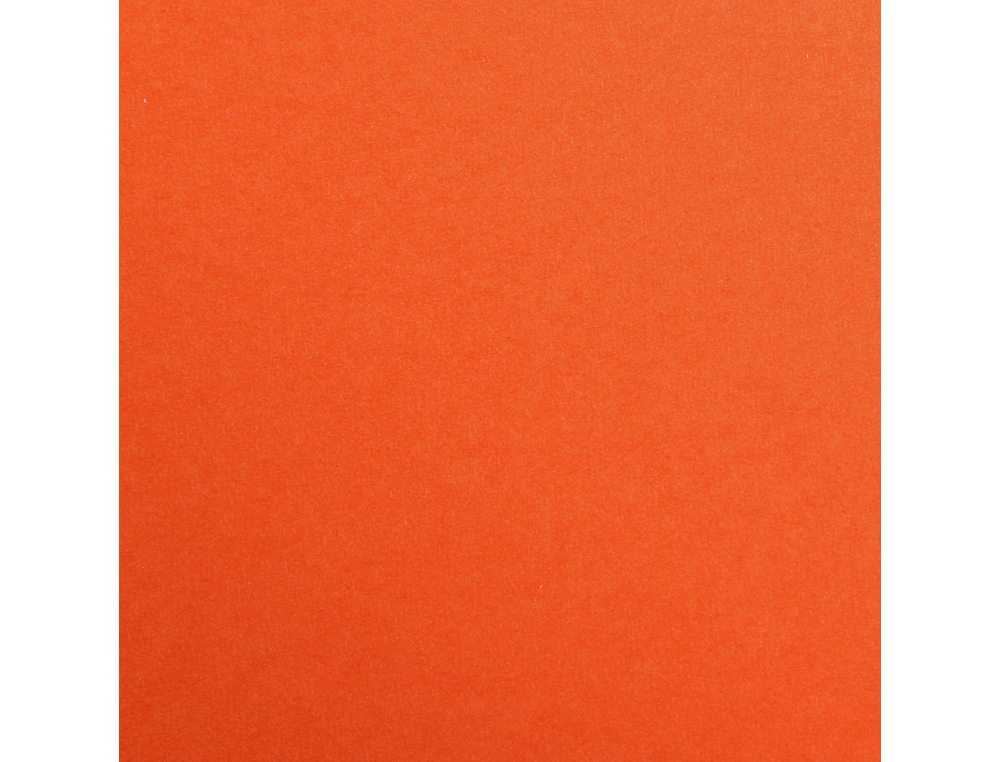 FEUILLE PAPIER CLAIREFONTAINE MAYA 270G 500X700MM COLORIS   ORANGE PAQUET 25 UNITES