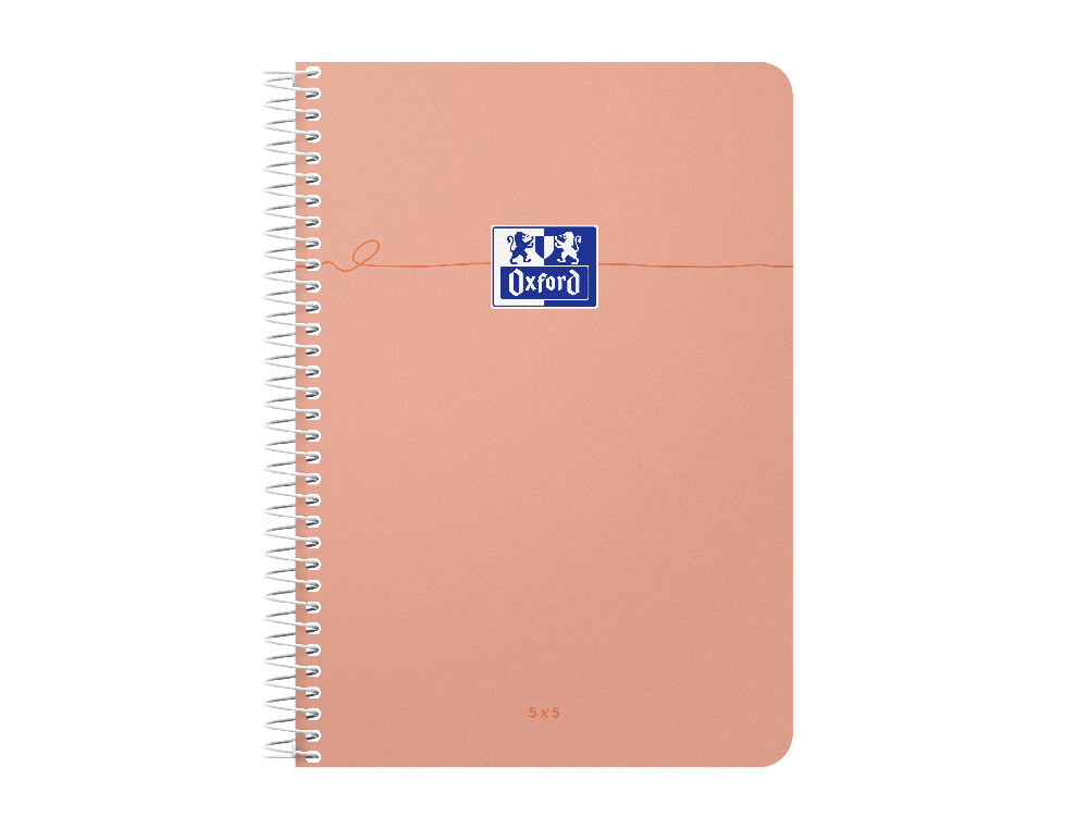 CARNET OXFORD SMART SPIRALE 105X148MM 100 PAGES OPTIK     PAPER 5X5 COLORIS PASTEL      ASSORTIS LOT 20 UNITES