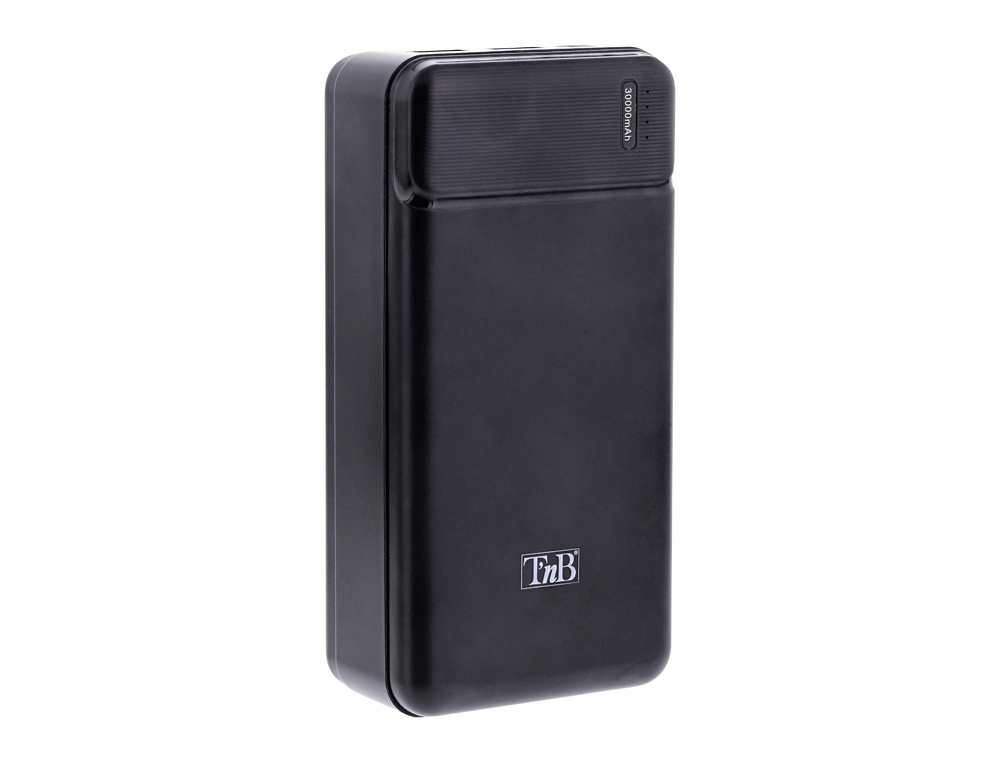 BATTERIE NOMADE T'NB 30000 MAH 2 USB + 1USB-C CHARGE     RAPIDE 10W COLORIS NOIR