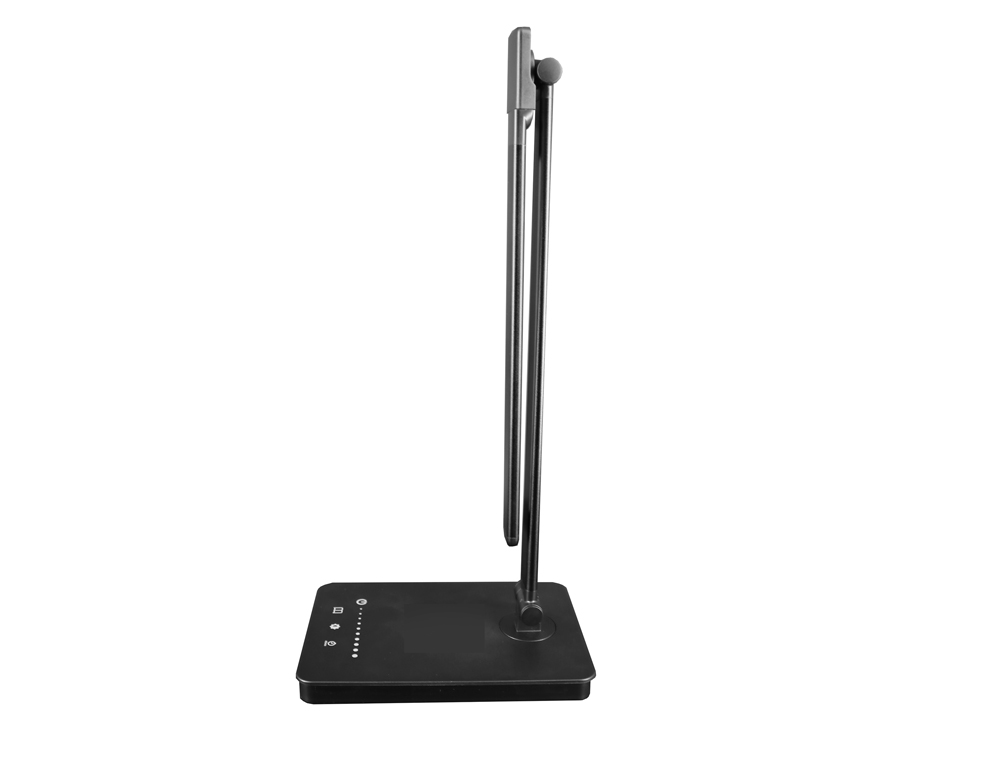 LAMPE UNILUX NOVY PLIABLE USB LED TETE ET BASE ROTATIVE     BRAS REGLABLE COLORIS NOIR