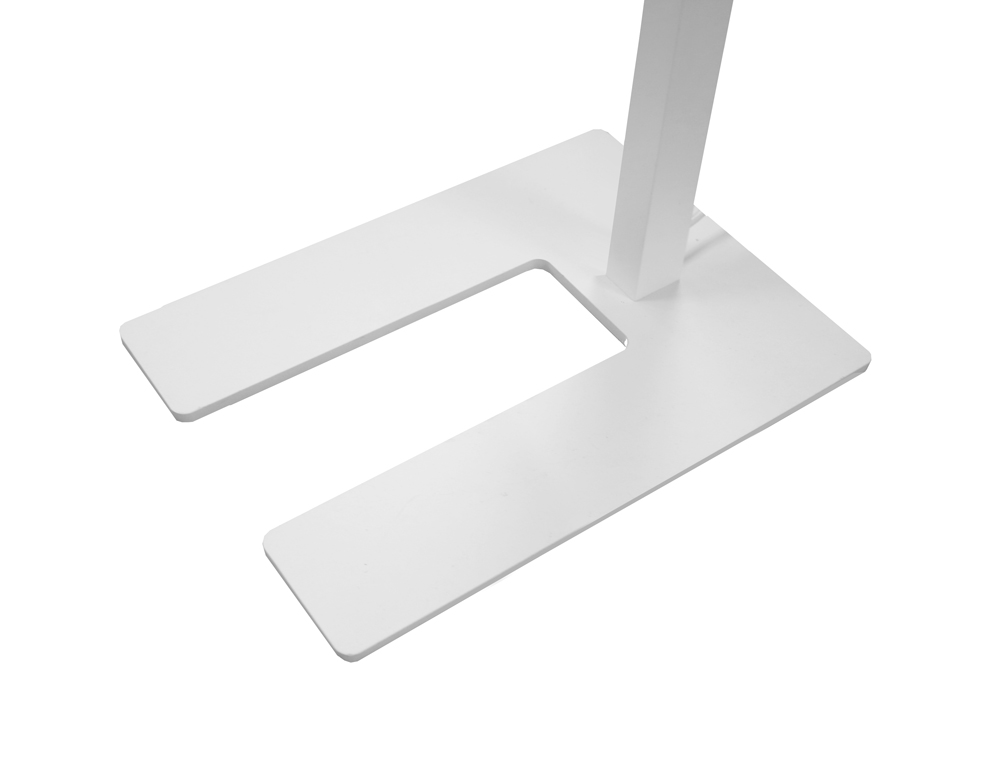 LAMPADAIRE UNILUX VERSUS 196CM LED AVEC SOCLE COLORIS  BLANC