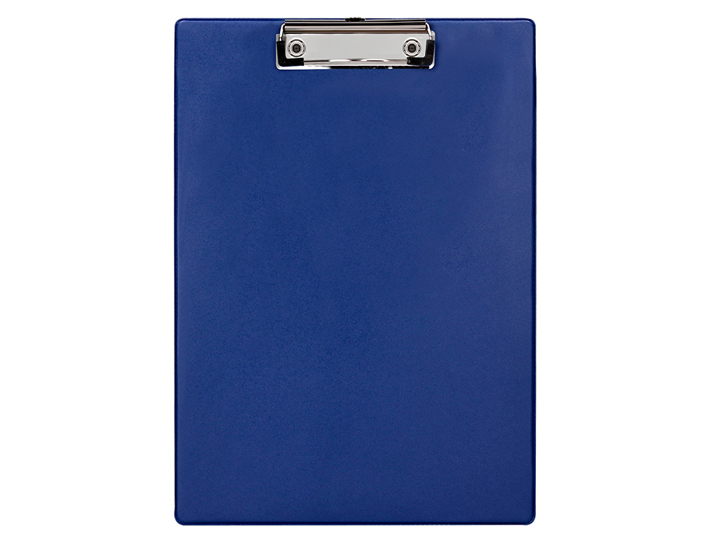 PORTE-BLOC Q-CONNECT DIN A4 PLASTIQUE 50% RECYCLE EPAISSEUR 2,1MM COLORIS BLEU