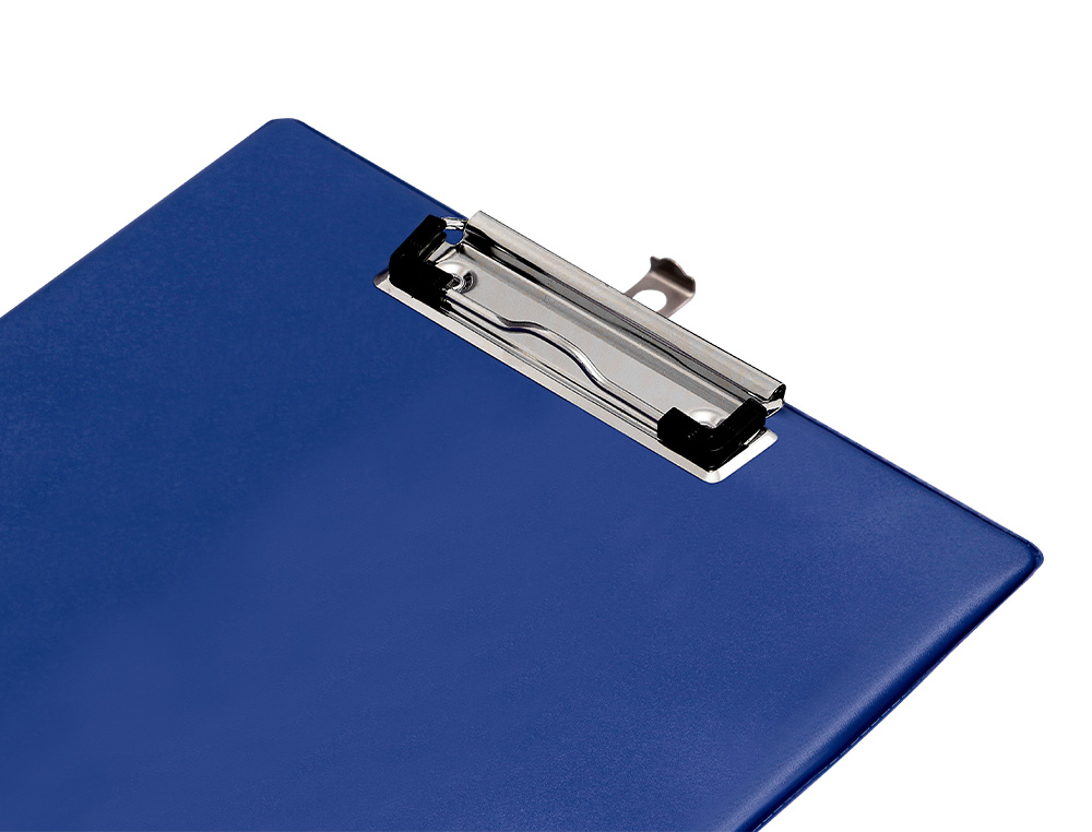 PORTE-BLOC Q-CONNECT DIN A4 PLASTIQUE 50% RECYCLE EPAISSEUR 2,1MM COLORIS BLEU