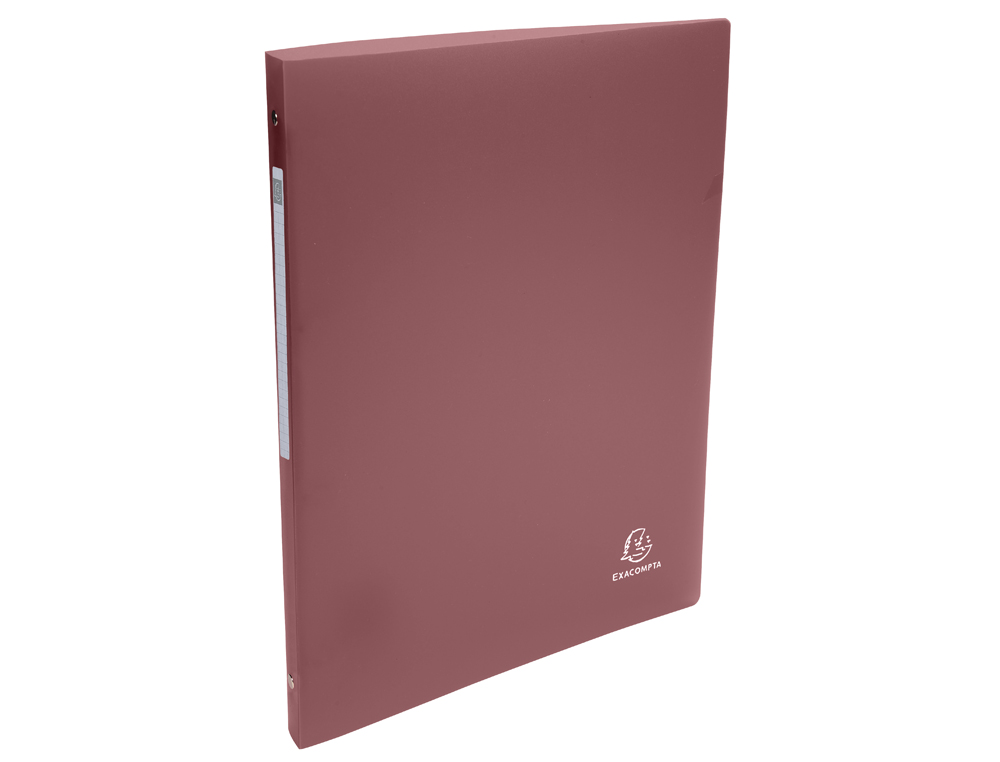 CLASSEUR EXACOMPTA 4 ANNEAUX EN D 15MM PP SKANDI COLORIS   ASSORTIS