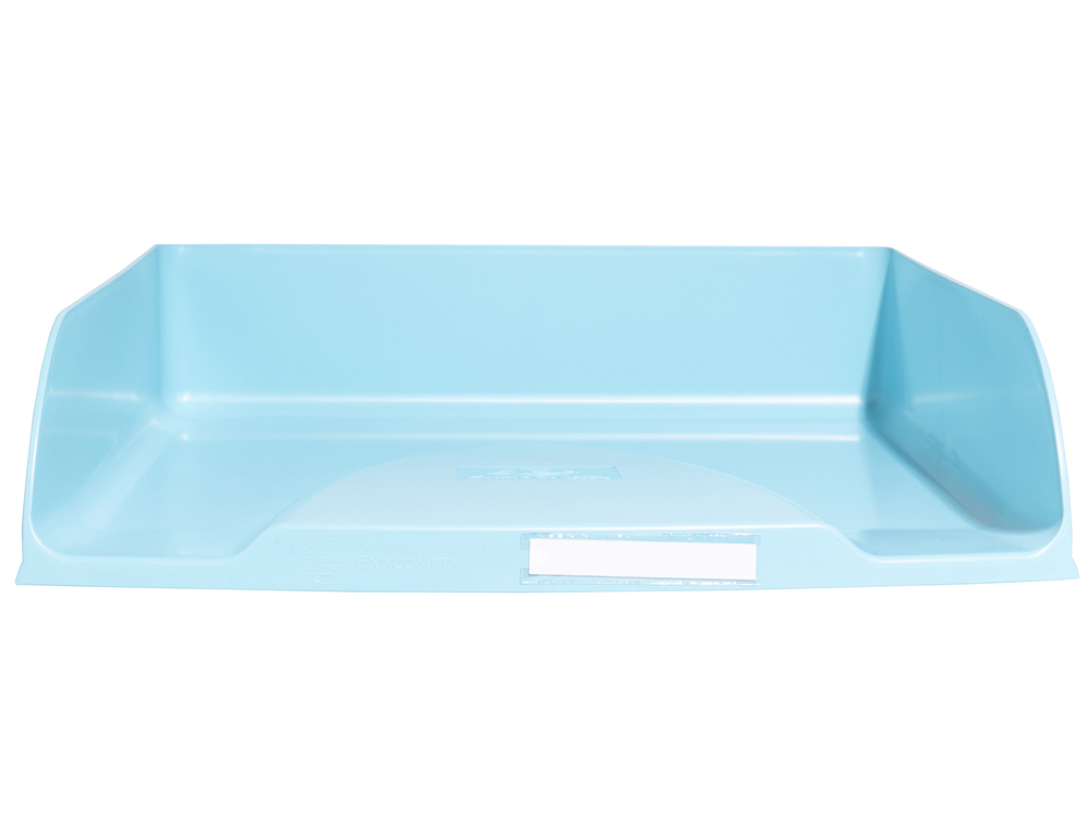 CORBEILLE COURRIER EXACOMPTA COMBO STYLI SKANDI A4+ SUPERPOSABLE VERTICALE/ESCALIER COLORIS BLEU GIVRE