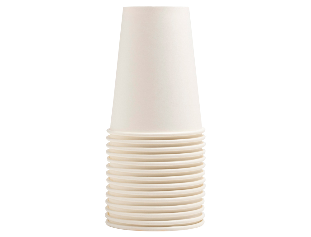 GOBELET EXACOMPTA CARTON 20CL COLORIS BLANC PAQUET 50 UNITES
