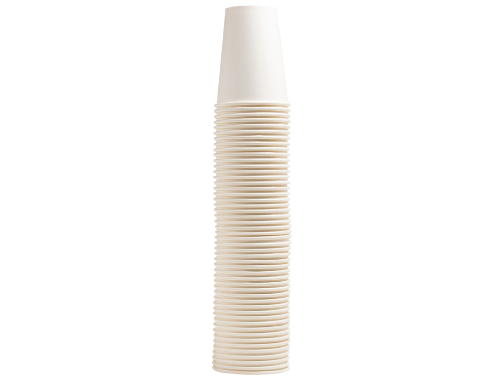 GOBELET EXACOMPTA CARTON 20CL COLORIS BLANC PAQUET 50 UNITES