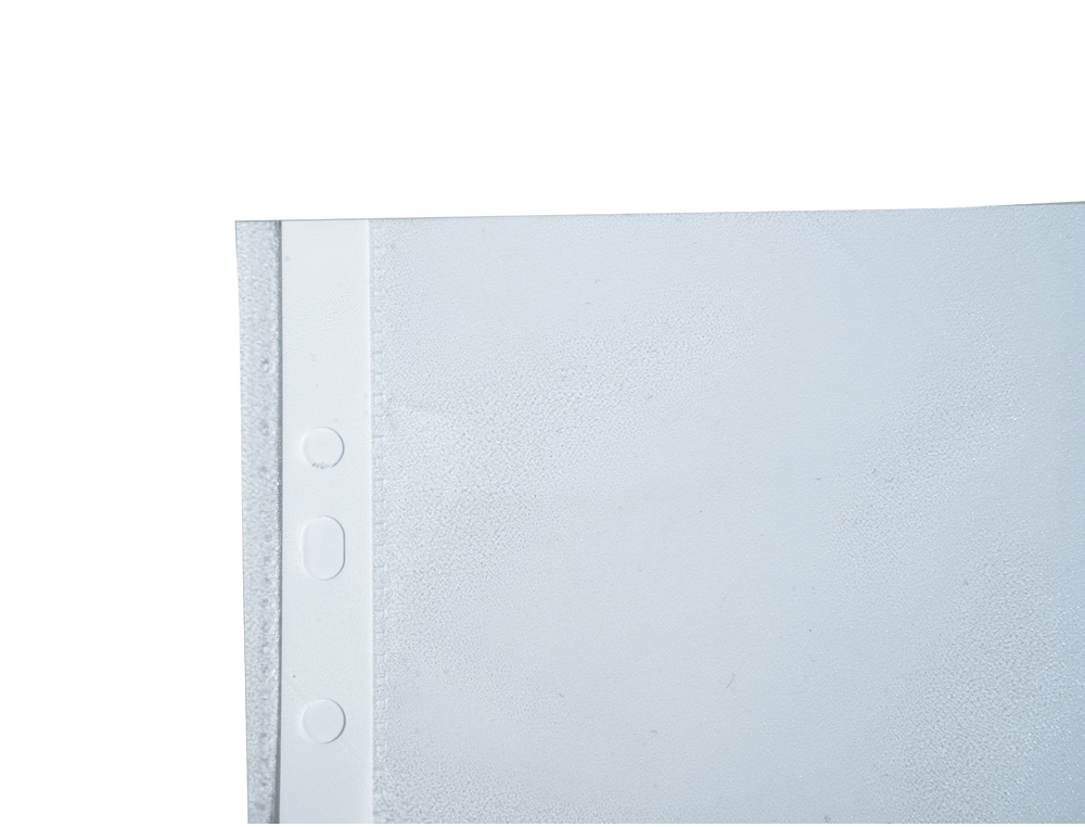 POCHETTE PERFOREE EXACOMPTA A4 PP GRAINE 5/100EME PAQUET 100 UNITES
