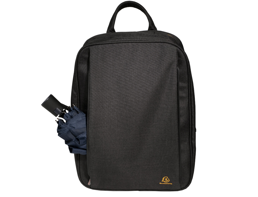 SAC A DOS SMART EXACOMPTA EXACTIVE COLORIS GRIS CHINE