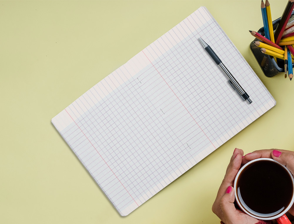 CAHIER PIQURE LIDERPAPEL COUVERTURE PP 170X220MM 96P   SEYES INCOLORE