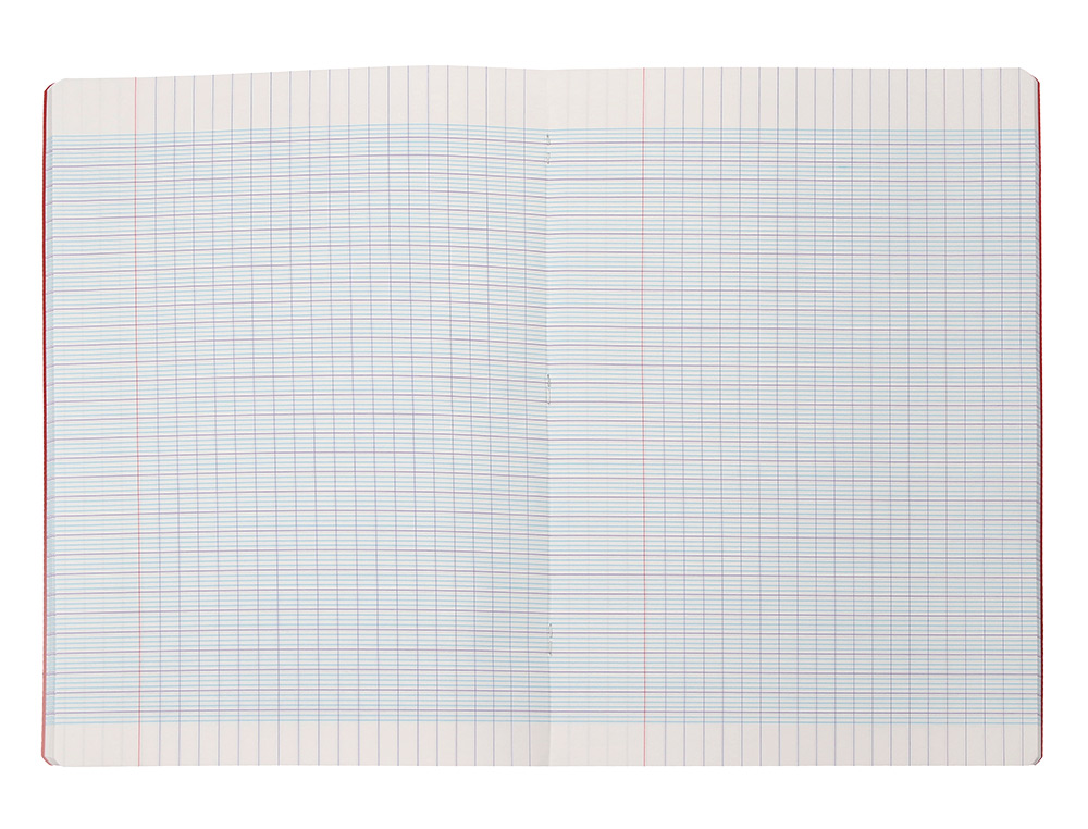 CAHIER PIQURE LIDERPAPEL COUVERTURE PP 240X320MM 96P   SEYES COLORIS ASSORTIS LOT 10 UNITES