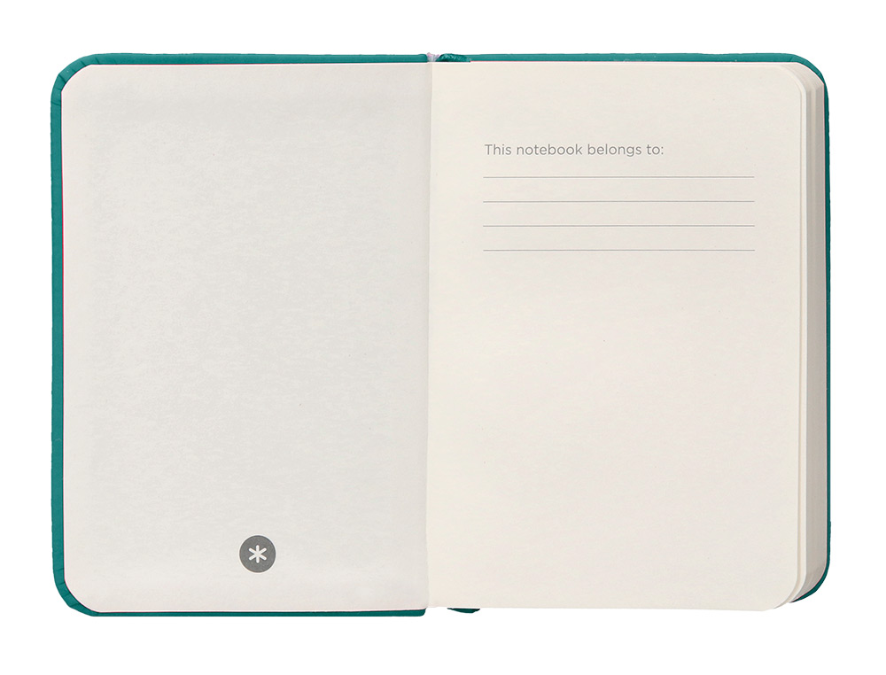 CARNET A7 ANTARTIK NOTES PAPIER UNI IVOIRE COUVERTURE RIGIDE FERMETURE ELASTIQUE 80 PAGES 80GR COLORIS VERT PAON