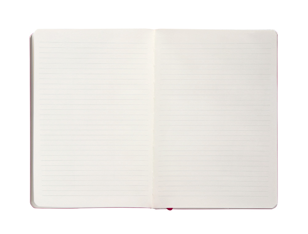 CARNET FERMETURE ELASTIQUE ANTARTIK NOTES COUVERTURE SOUPLE A5 LIGNE 100 FEUILLES 80GR FSC COLORIS FRAMBOISE