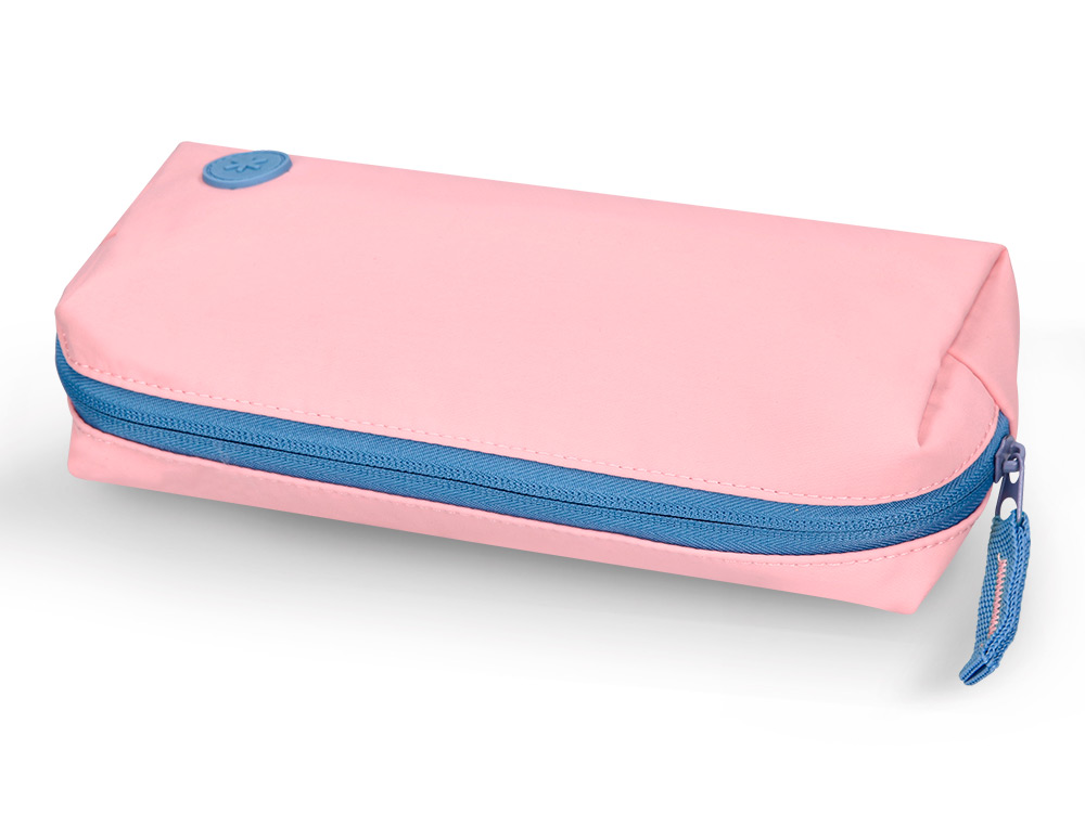 FOURRE-TOUT ANTARTIK 1 COMPARTIMENT RECTANGULAIRE    MODELE BASIC PACK 80X55X210MM COLORIS ROSE