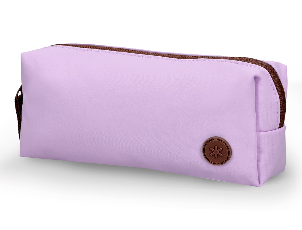 FOURRE-TOUT ANTARTIK 1 COMPARTIMENT RECTANGULAIRE MODELE BASIC PACK 80X55X210MM COLORIS LILAS