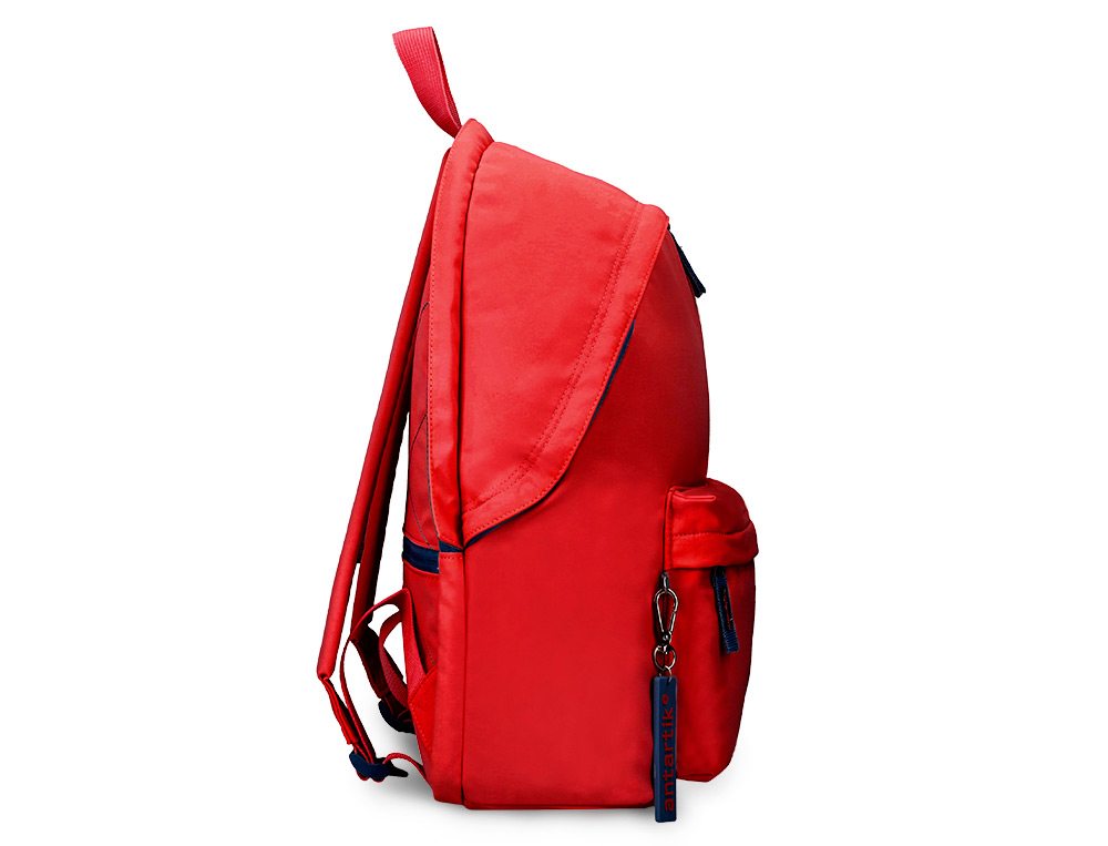 SAC A DOS ANTARTIK 1 COMPARTIMENT MODELE BASIC PACK 20L 420X160X300MM COLORIS ROUGE GRENAT