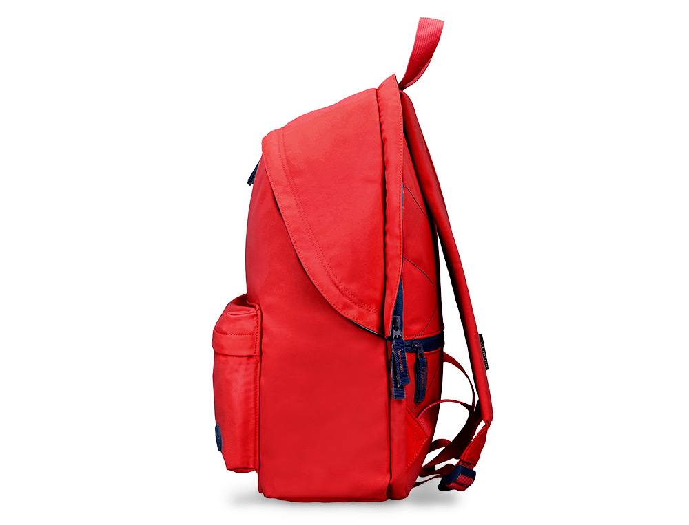 SAC A DOS ANTARTIK 1 COMPARTIMENT MODELE BASIC PACK 20L 420X160X300MM COLORIS ROUGE GRENAT