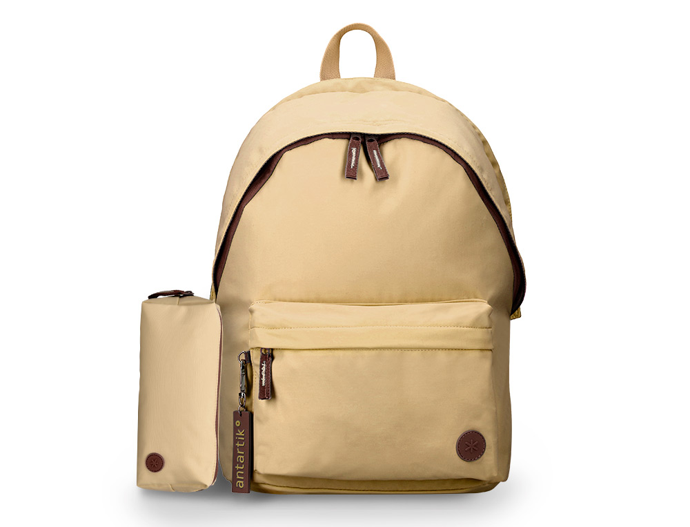 SAC A DOS ANTARTIK 1 COMPARTIMENT MODELE BASIC     PACK 20L 420X160X300MM        COLORIS BEIGE