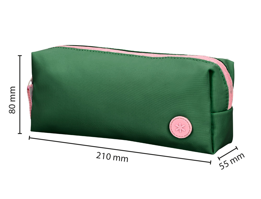 FOURRE-TOUT ANTARTIK 1 COMPARTIMENT RECTANGULAIRE    MODELE BASIC PACK 80X55X210MM COLORIS VERT FORET