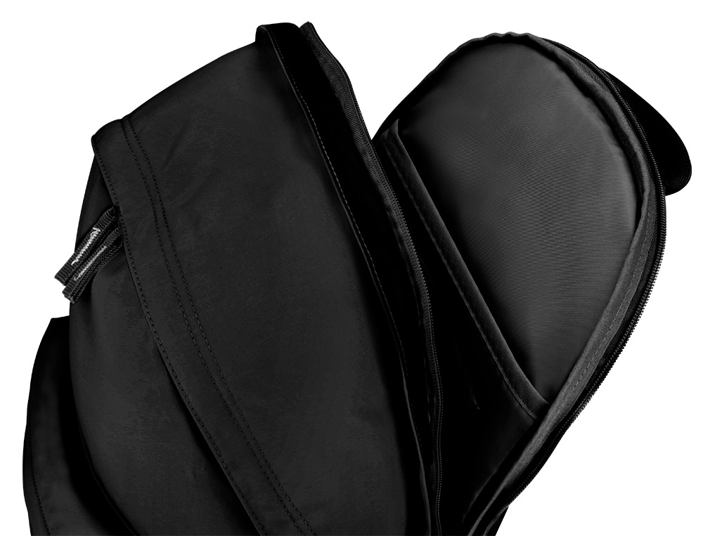 SAC A DOS ANTARTIK 1 COMPARTIMENT MODELE BASIC PACK 20L 420X160X300MM COLORIS NOIR