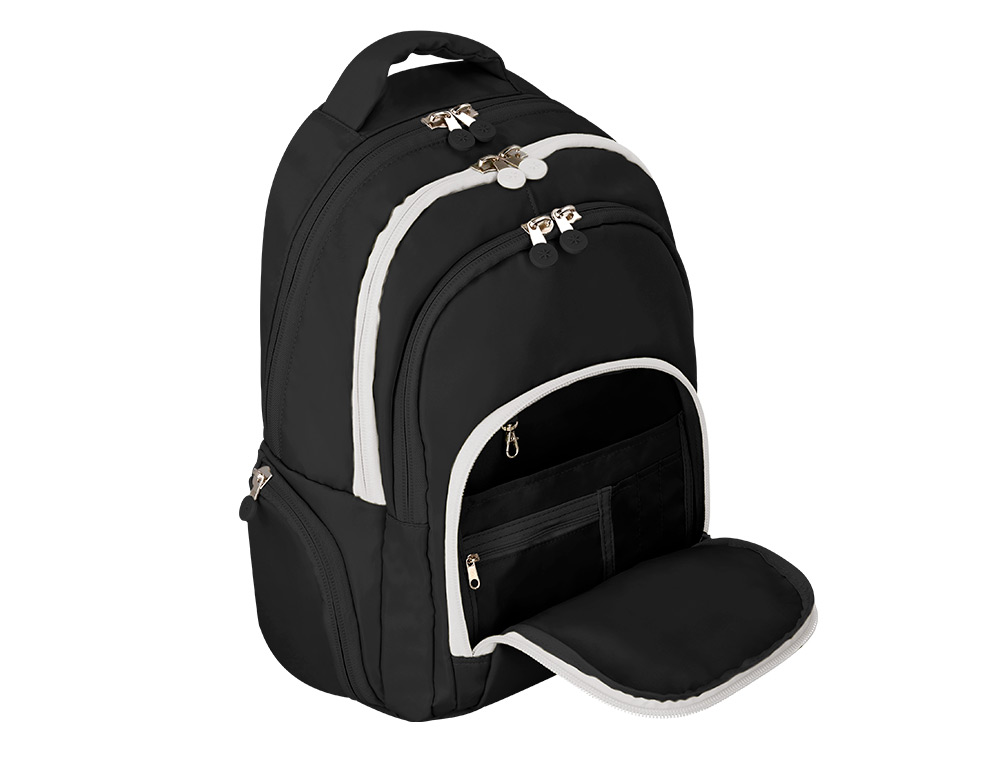 SAC A DOS ANTARTIK 4 COMPARTIMENTS MODELE FUSION   FLEX 19L 450X180X300MM COLORISNOIR