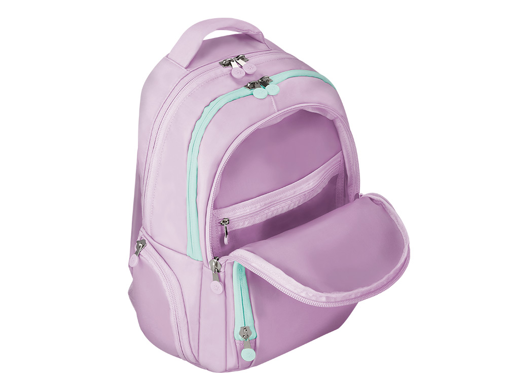 SAC A DOS ANTARTIK 4 COMPARTIMENTS MODELE FUSION   FLEX 19L 450X180X300MM COLORISLILAS