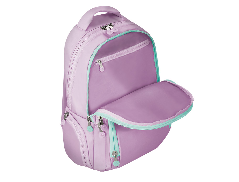 SAC A DOS ANTARTIK 4 COMPARTIMENTS MODELE FUSION   FLEX 19L 450X180X300MM COLORISLILAS